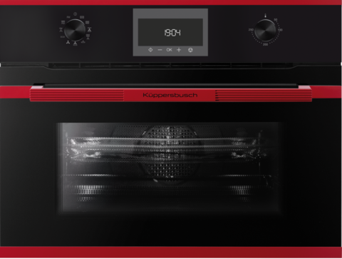 Компактный духовой шкаф с СВЧ Kuppersbusch CBM 6330.0 S8 Hot Chili