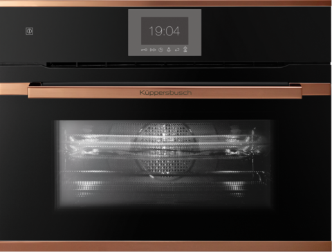 Компактный духовой шкаф с микроволнами Kuppersbusch CBM 6550.0 S7 Copper