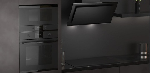 Компактный духовой шкаф с микроволнами Kuppersbusch CBM 6330.0 KSM6 MattBlack — фото 5