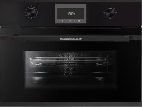 Компактный духовой шкаф с СВЧ Kuppersbusch CBM 6330.0 S5 Black Velvet