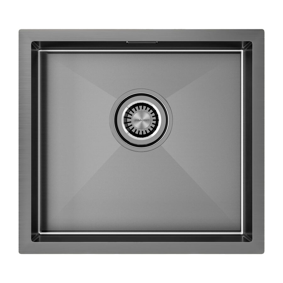 ALLER 48 UNI, AISI304, вороненая сталь, PVD, 480х440 мм