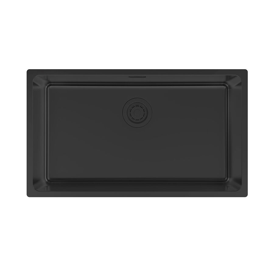 YUNI 76 UNI, матовый черный NANO-PVD, 760х440 мм
